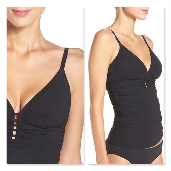 Profile by Gottex Cocktail Party Tankini Top - Picture 2 of 12